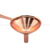 Rose Gold Stainless Steel Oil Leakage With Handle Cone Funnel Set of 3