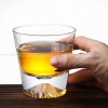 Mount Fuji Cup Iceberg Mug Lead-free Glass Snow Mountain Whiskey Cup 300ml