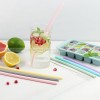 Food Grade Recyclable Silicone Straw Collapsible Drinking Tool 1 Pc