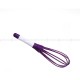 Foldable Manual Rotary Egg Beater: Essential Plastic Baking Tool