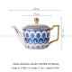 European Tea Pot Coffee Pot Water Pot Bone China Single Kettle