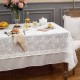 Seligeman Tablecloth Lace White Desk Cloth Cotton Fabrics Table Cover