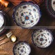 Creative Pastoral Tableware Set Ceramic Bowls Plates Combination