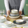 Japanese Phnom Penh Collection: Exquisite 18-Piece Ceramic Dinnerware Set