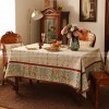 Tatiana Tablecloth Retro Table Mat Waterproof Table Cover Table Cloth