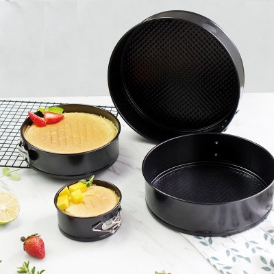 Movable Bottom Baking Tray with Lock Non-stick Cake Baking Mold Movable Bottom Baking Tray with Lock Non-stick Cake Baking Mold