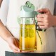 Automatic Oil Dispenser Glass Seasoning Bottle Sauce Container