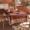 Funhua Tablecloth Desk Cover Red Velvet Plaid Dining Table Cloth