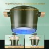 Steamer Medical Stone Double-layer Steamer Deepen Double-ear Soup Pot