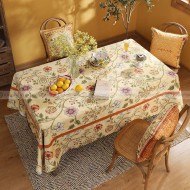 Bellano Tablecloth Dining Table Mat Waterproof Velvet Table Cover Bellano Tablecloth Dining Table Mat Waterproof Velvet Table Cover
