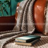 Alice Sofa Cushion Luxury Universal Brown Sofa Cover Chinese Woven Scarf