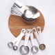Stainless Steel Measuring Set: 16-Piece Precision Spoons and Cups Kit