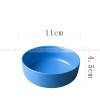 Nordic Matt Blue Tableware Ceramic Dinnerware Round and Irregular Plate