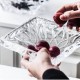 Engraved Crystal Glass Fruit Plate Square Fruit Bowl Fruit Bucket