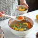 Japanese Handpainted Ceramic Dinnerware Set for Elegant Table Settings