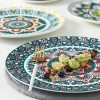 Ceramic Bohemian Dinnerware Set Creative Pattern Shallow Dinner Plate