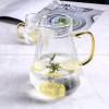 Twill Kettle Set Heat Resistant Glass Mugs Set Glass Pitcher Cups