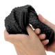 Heat Resistant Five-finger Gloves Thickened Silicone Insulation Black Gloves