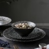 Ice Crack Texture Ceramic Dinnerware Minimalism Dinner Bowl Plate