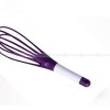 Foldable Manual Rotary Egg Beater: Essential Plastic Baking Tool