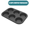 GlideBake Non-Stick Coating Baking Pan: Cupcake, Muffin, and Egg Tart Mold