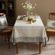 Siegel Tablecloth Dining Table Clothes Cotton Linen Table Cover