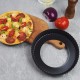 9-Inch Non-stick Coating Pan Baking Pan Round Corrugated Pizza Mold 2 Pcs