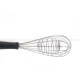 Effortless Egg Beating: Stainless Steel Rotary Whisk with Anti-Slip Grip