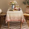 Chamonix Tablecloth Pastoral Desk Cover Cotton Linen Table Cloth