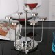 Stainless Steel Rotating Cup Hanger Draining Rack Cups Holder