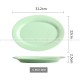 Nordic Ceramic Dinnerware Oval Plate Porcelain Colors Dishes 12"