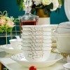 Pure Love Set Hand-made Tableware Set Ceramic Dinnerware Set 48 Pcs