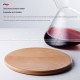 クリスタルガラス ワイン デキャンタ バランス タンブラー 木製ベース デキャンタ付き