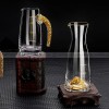 Golden Elegance: Baijiu Glass Spirit Cups Ensemble with Dispenser and Rack