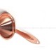 Rose Gold Stainless Steel Oil Leakage With Handle Cone Funnel Set of 3