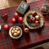 Lapland Tablecloth Christmas Table Cover Red Gingham Table Clothes