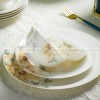 Romantic Trip Hand-made Tableware Set Ceramic Dinnerware Set 48 Pcs