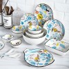 Hand-Drawn Doodle Ceramic Bowls and Plates - Household Dinnerware