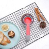 Precision in Colors: 5-Piece Measuring Spoon Set with Scale for Baking