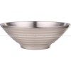 304 Stainless Steel Rice Bowl Soup Bowl Anti-scalding Hat Bowl