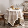 Aida Tablecloth Vintage Pastoral Style Table Cloth Waterproof Cover