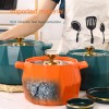 Elegant Chinese Style Soup Casserole - Anti-Dry Household Cooking Casserole