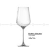 Intergrated Shaped Bordeaux Crystal Red Wine Stemware