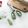 Multipurpose 5-Blade Kitchen Herb Shears - Scallion and Herb Scissors