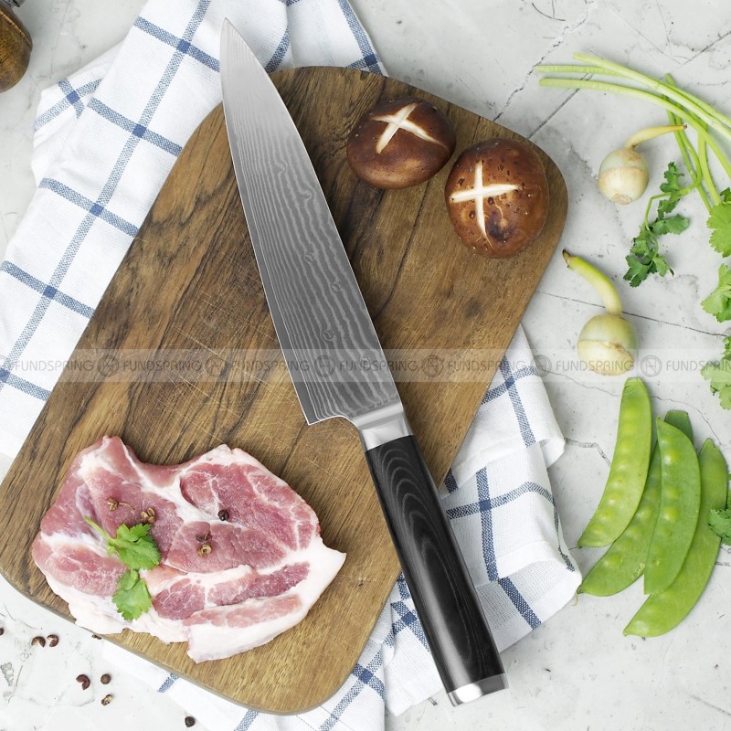 Japanese Sashimi Slicing Knife Vegetable Chopping Knife 8-Inch