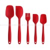 Versatile Set of 5 Silicone Baking Tools for Cake Cream, Spreading, and Mixing