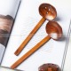 Wooden Spoon Long-handle Large Spoon Slotted Spoon Straining Spoon