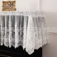 Neumann White Lace Piano Cover Hollow Out Embroidery Dust Cover Bench Cover