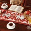 Claren Table Runner New Year Decoration Velvet Waterproof Table Cover