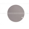 Food Grade Silicone Pad Striped Grey Silicone Dining Table Insulation Mat